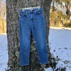 Everlane Cheeky Jeans Dark Blue